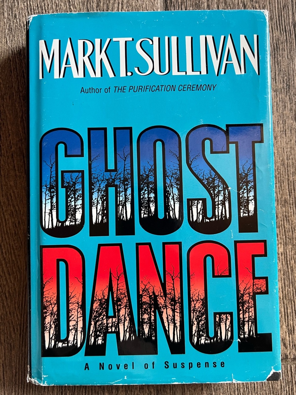 5/$20 Ghost Dance Mark T. Sullivan Hardcover Suspense Thriller Mystery Novel
